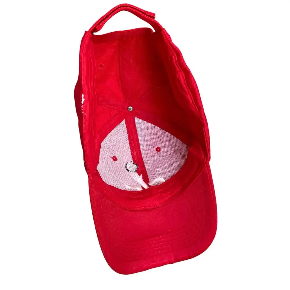 Washington DC Wizards Hat Youth Size Red Adjustabe Strap Back NBA Basketball